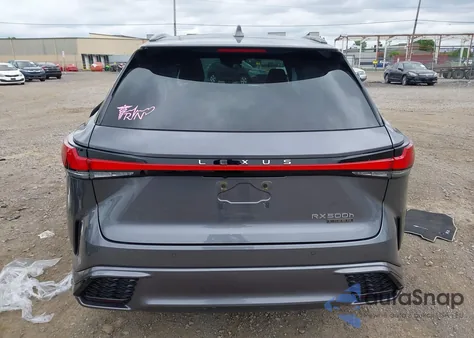 2023 Lexus Rx 500H F Sport Performance z USA, uszkodzony, nr VIN 2T2BCMEA8PC001532